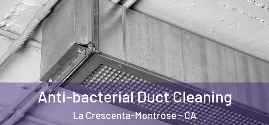 Anti-bacterial Duct Cleaning La Crescenta-Montrose - CA