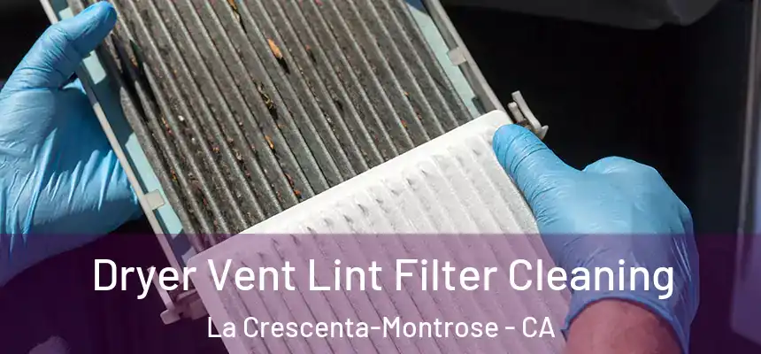  Dryer Vent Lint Filter Cleaning La Crescenta-Montrose - CA